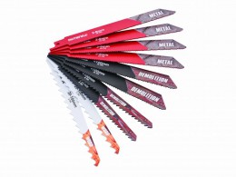 Faithfull 10 Piece Sabre Saw Blade Set £16.99